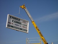 Bil jax 3632t trailer mounted telecoping crane
