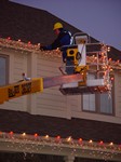 Bil jax 3632t trailer mounted telecoping boom lift for christmas light installation