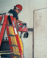 Robinsons Ace Rents Concrete Cutting Chainsaws
