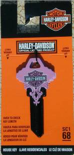 Harley Davidson Logo - Pink SC1