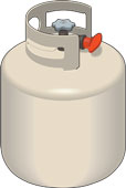 Robinsons fills propane tanks