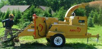 Robinsons Rents Wood Chippers