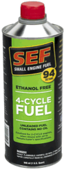SEF94 No Ethanol Fuel in a can