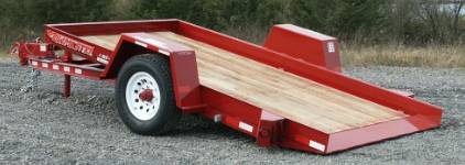 Robinsons Rents 2 ton equipment trailers
